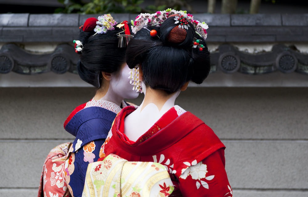 Geishas au Japon